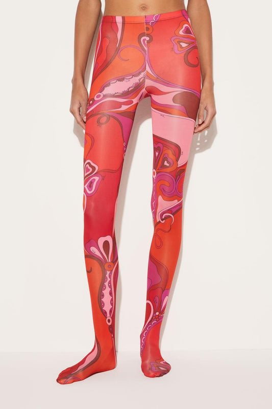 PUCCI Orchidee-Print Tights | Women Socks And Tights