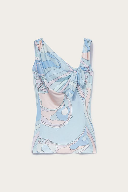 PUCCI Orchidee-Print Top | Women Tops And Shirts