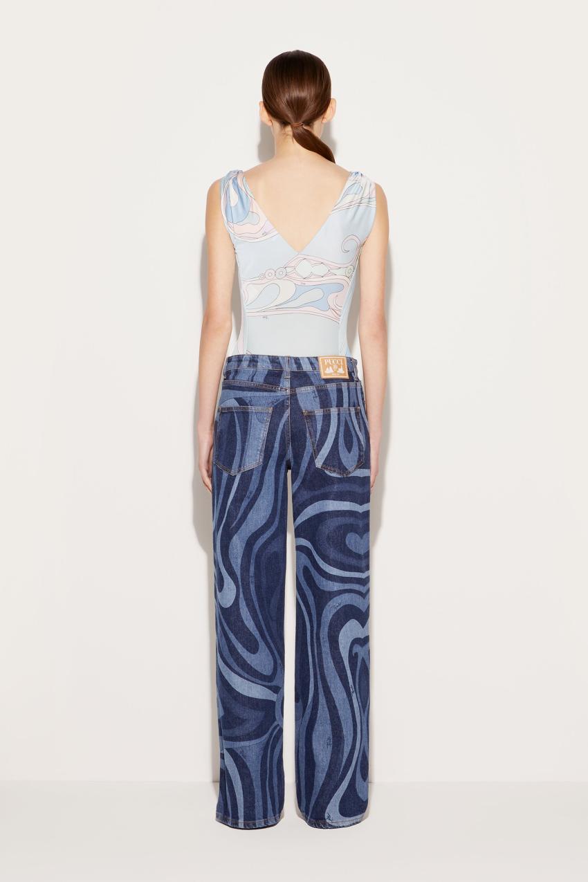 PUCCI Orchidee-Print Top | Women Tops And Shirts