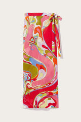 PUCCI Orchidee-Print Wrap Skirt | Women Sarong