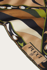 PUCCI Pesci-Print Large Silk-Twill Scarf | Women Silks
