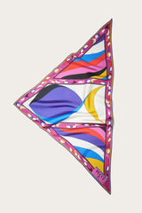 PUCCI Pesci-Print Large Silk-Twill Scarf | Women Silks