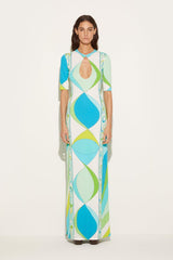 PUCCI Pesci-Print Long Dress | Women Dresses
