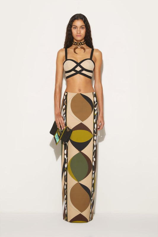 PUCCI Pesci-Print Long Skirt | Women Skirts