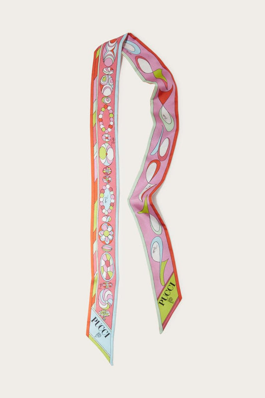PUCCI Pesci-Print Silk-Twill Bandeau | Women Silks