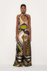 PUCCI Pesci-Print Silk-Twill Top | Women Tops And Shirts