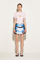 PUCCI Pucci P Ribbed-Knit T-Shirt | Women T-Shirts And Sweatshirts