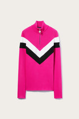 PUCCI Pucci X Fusalp | Stripe-Jacquard Zip Sweater | Women Knitwear