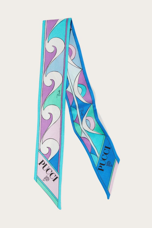 PUCCI Rombi-Print Silk-Twill Scarf | Women Silks
