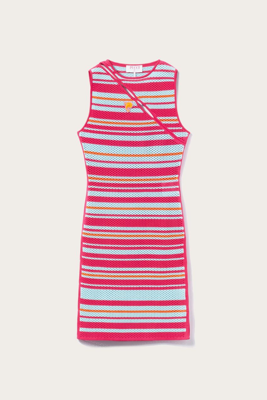 PUCCI Striped Mini Dress | Women Dresses