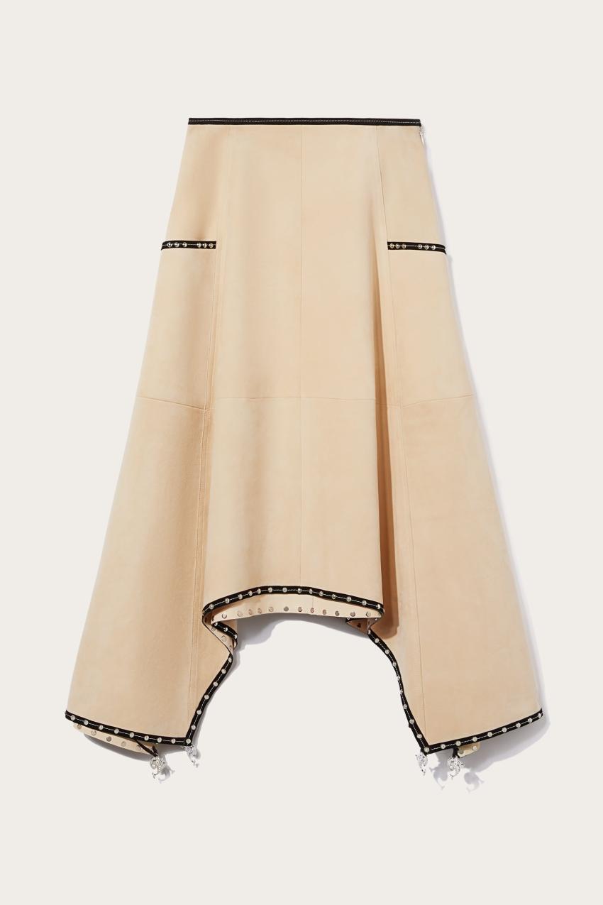 PUCCI Suede Midi Skirt | Women Skirts