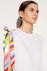 PUCCI Tie-Detail T-shirt | Women T-Shirts And Sweatshirts