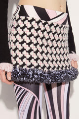 PUCCI Tweed Mini Skirt | Women Skirts
