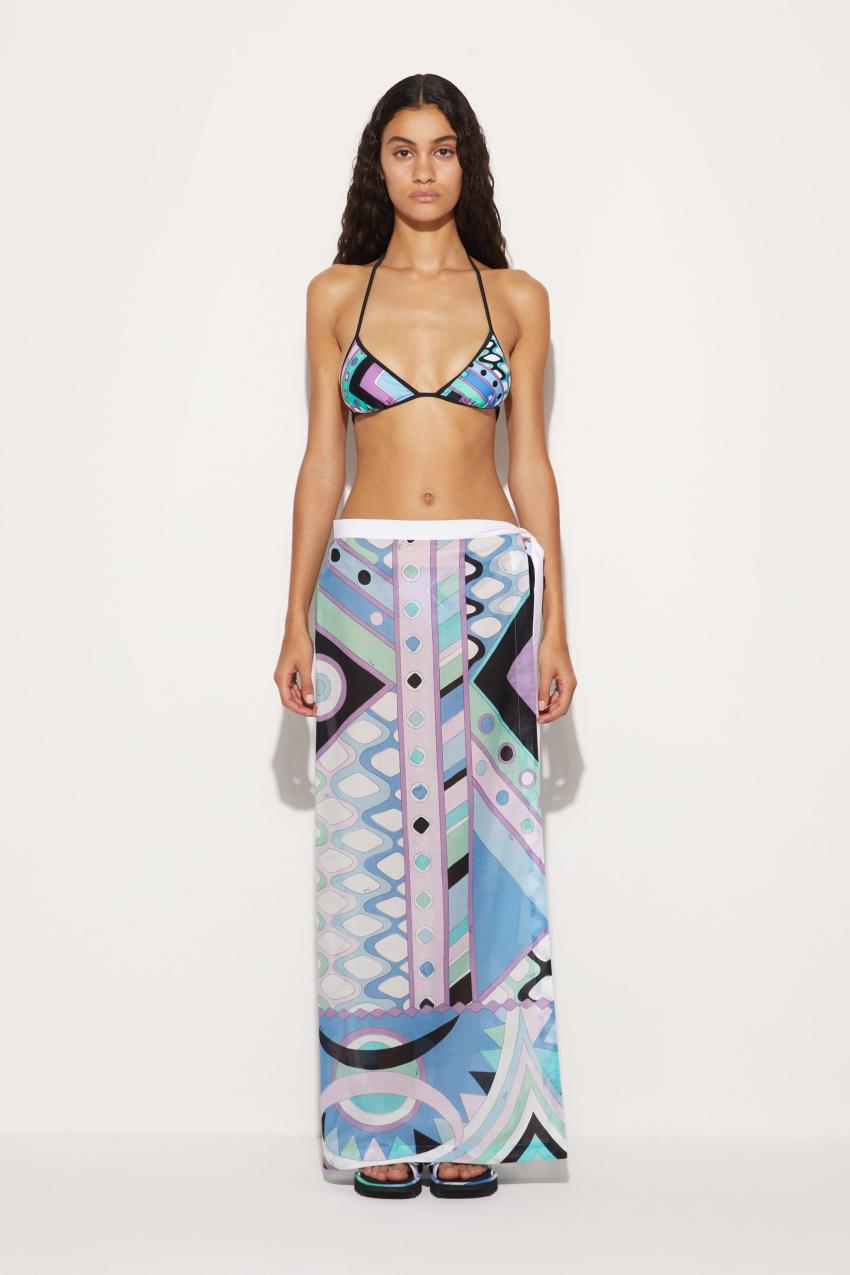 PUCCI Vivara-Print Bikini Top | Women Bikini