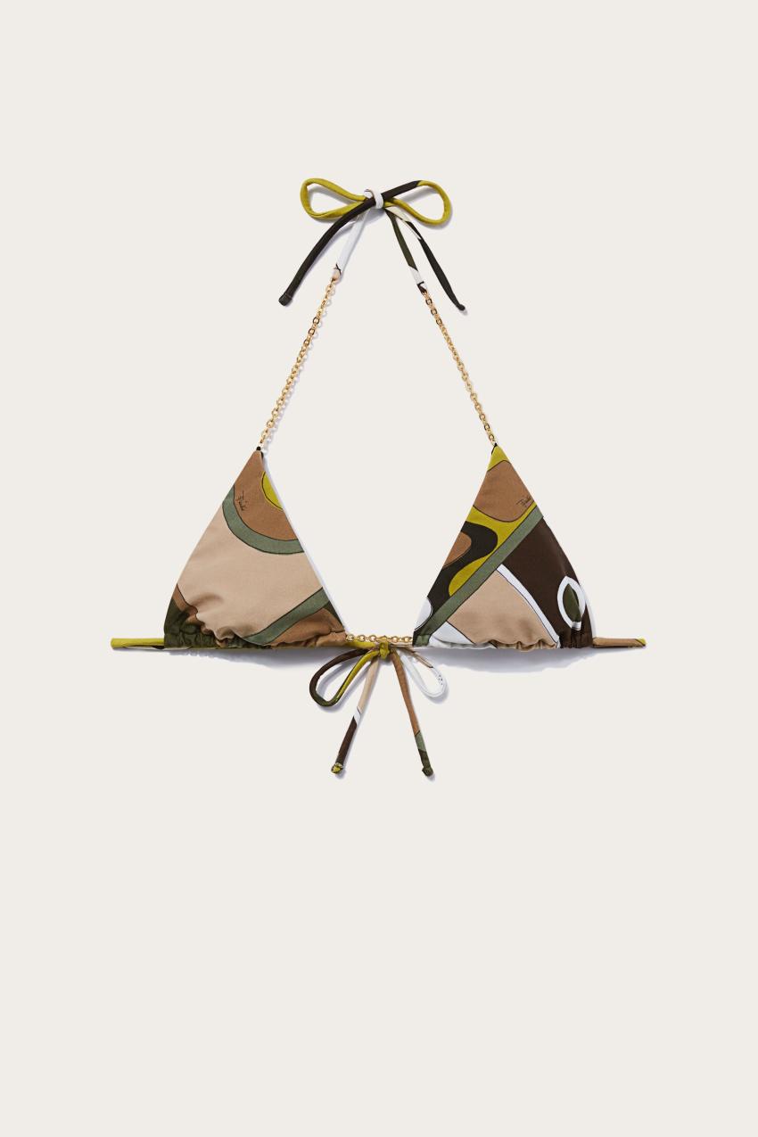 PUCCI Vivara-Print Bikini Top | Women Bikini