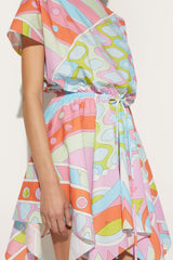 PUCCI Vivara-Print Cotton Dress | Women Dresses