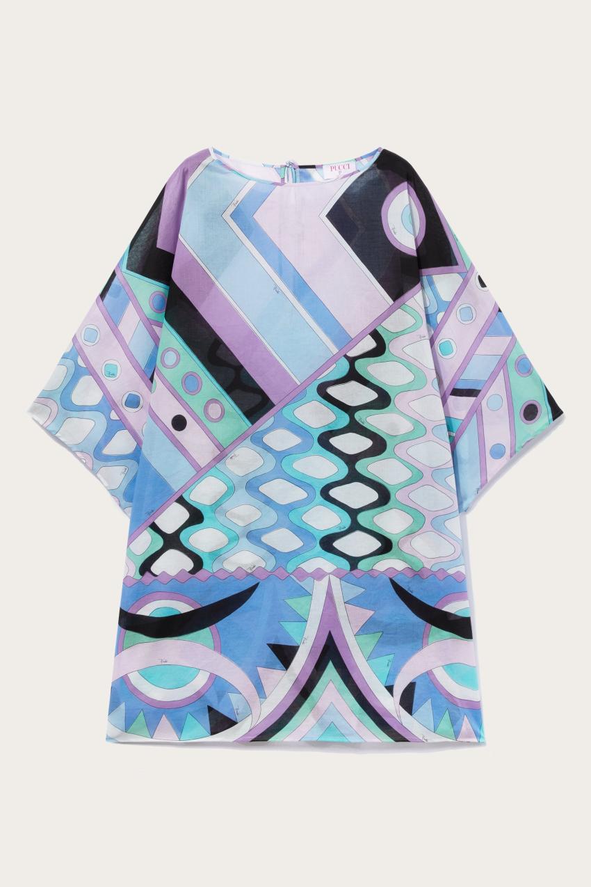 PUCCI Vivara-Print Cotton Kaftan | Women Kaftans