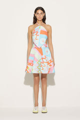 PUCCI Vivara-Print Cotton Mini Skirt | Women Skirts