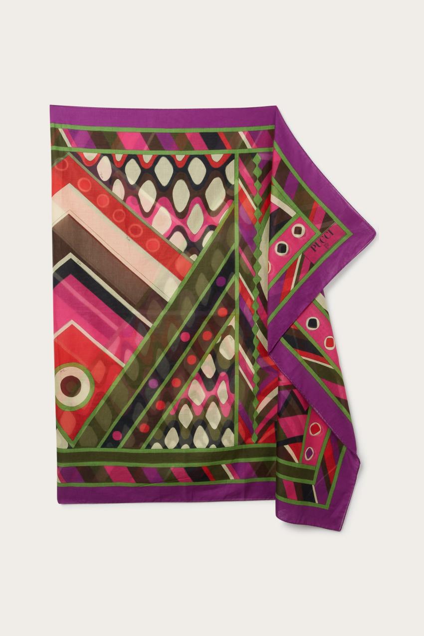 PUCCI Vivara-Print Cotton Sarong | Women Sarong