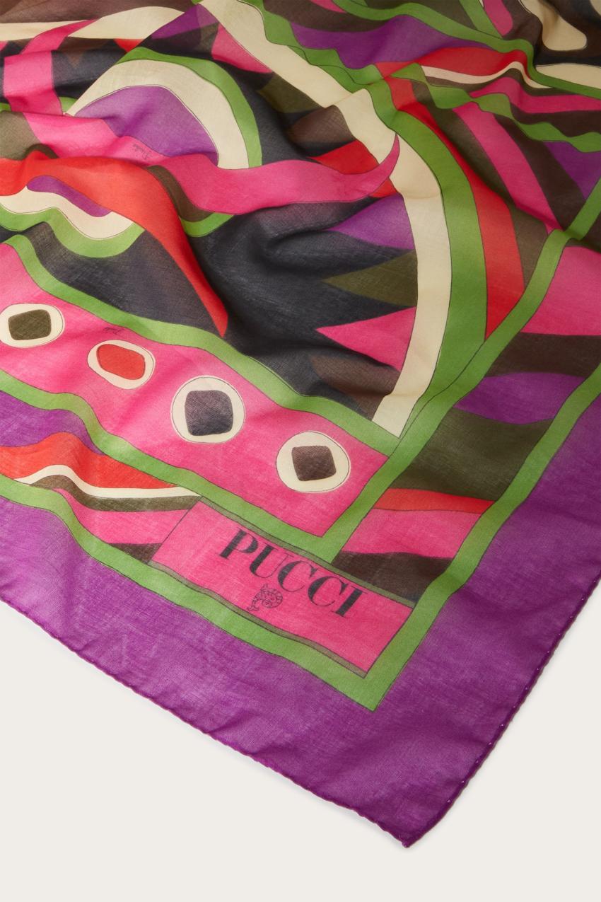 PUCCI Vivara-Print Cotton Sarong | Women Sarong