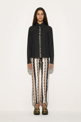 PUCCI Vivara-Print Cotton Shirt | Women Tops And Shirts