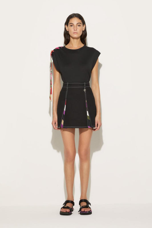 PUCCI Vivara-Print Cotton T-Shirt | Women T-Shirts And Sweatshirts