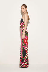 PUCCI Vivara-Print Halterneck Dress | Women Dresses