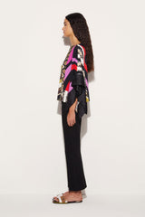 PUCCI Vivara-Print Kaftan Top | Women Tops And Shirts