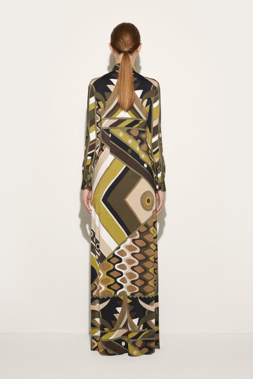 PUCCI Vivara-Print Long Dress | Women Dresses