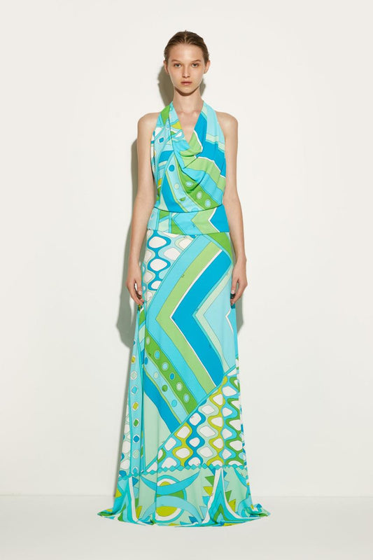 PUCCI Vivara-Print Long Skirt | Women Skirts