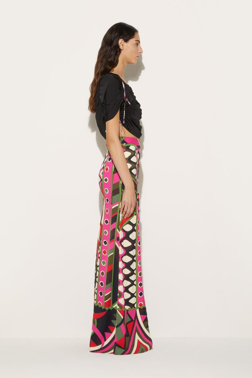 PUCCI Vivara-Print Long Skirt | Women Skirts