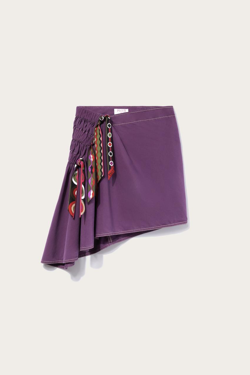 PUCCI Vivara-Print Mini Skirt | Women Skirts