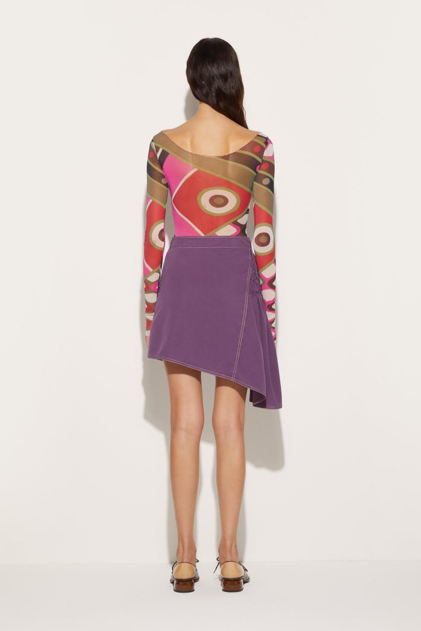 PUCCI Vivara-Print Mini Skirt | Women Skirts