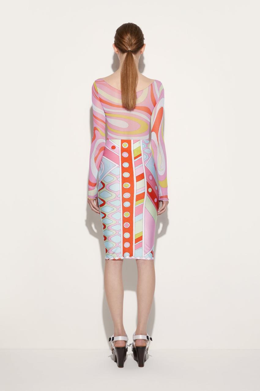 PUCCI Vivara-Print Pencil Skirt | Women Skirts