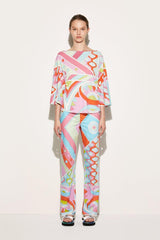 PUCCI Vivara-Print Poncho | Women Tops And Shirts