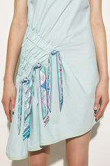 PUCCI Vivara-Print Ruched Dress | Women Dresses