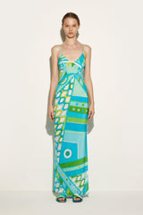 PUCCI Vivara-Print Silk Dress | Women Dresses