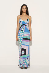 PUCCI Vivara-Print Silk Dress | Women Dresses