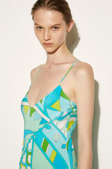 PUCCI Vivara-Print Silk Dress | Women Dresses