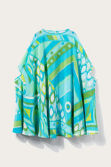 PUCCI Vivara-Print Silk Kaftan | Women Kaftans