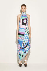 PUCCI Vivara-Print Silk-Twill Dress | Women Dresses