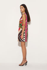 PUCCI Vivara-Print Silk-Twill Dress | Women Dresses