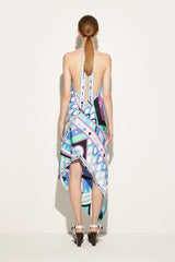 PUCCI Vivara-Print Silk-Twill Dress | Women Dresses