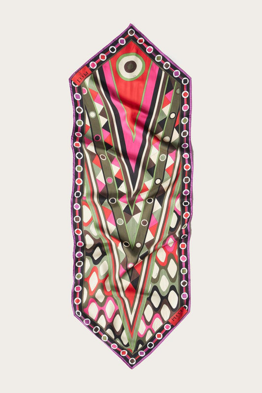 PUCCI Vivara-Print Silk-Twill Scarf | Women Silks