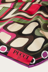PUCCI Vivara-Print Silk-Twill Scarf | Women Silks