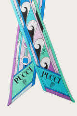 PUCCI Vivara-Print Silk-Twill Scarf | Women Silks