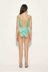 PUCCI Vivara-Print Swimsuit | Women Swimsuits