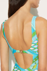 PUCCI Vivara-Print Swimsuit | Women Swimsuits