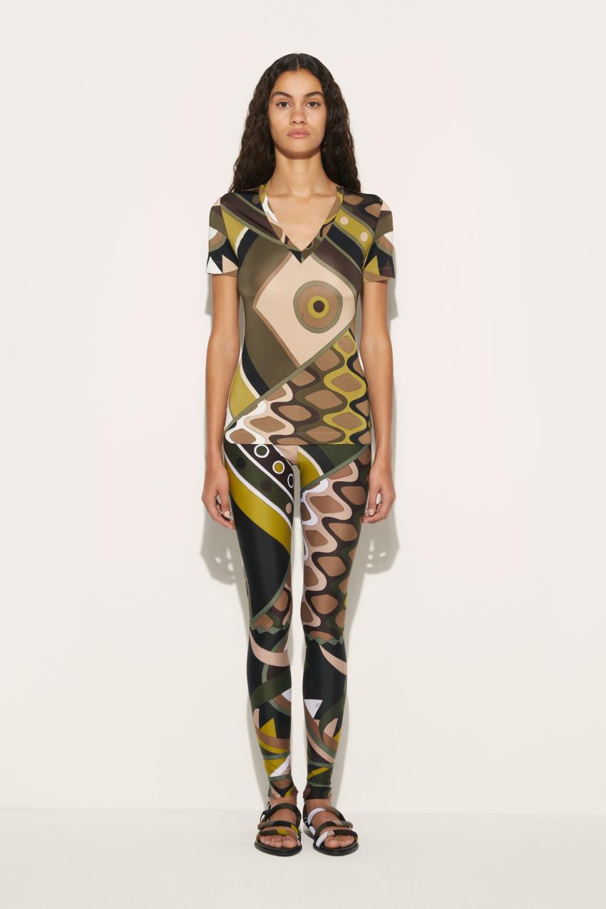 PUCCI Vivara-Print T-Shirt | Women T-Shirts And Sweatshirts