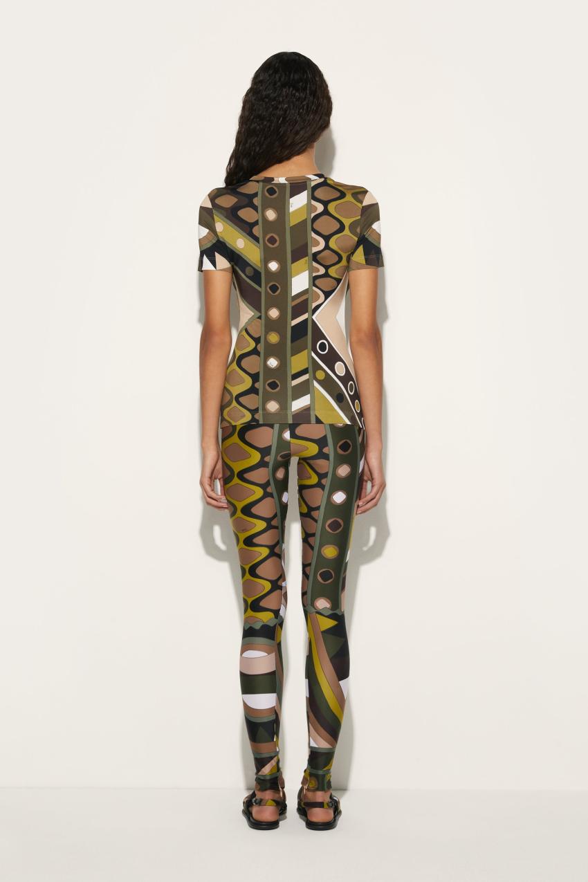 PUCCI Vivara-Print T-Shirt | Women T-Shirts And Sweatshirts